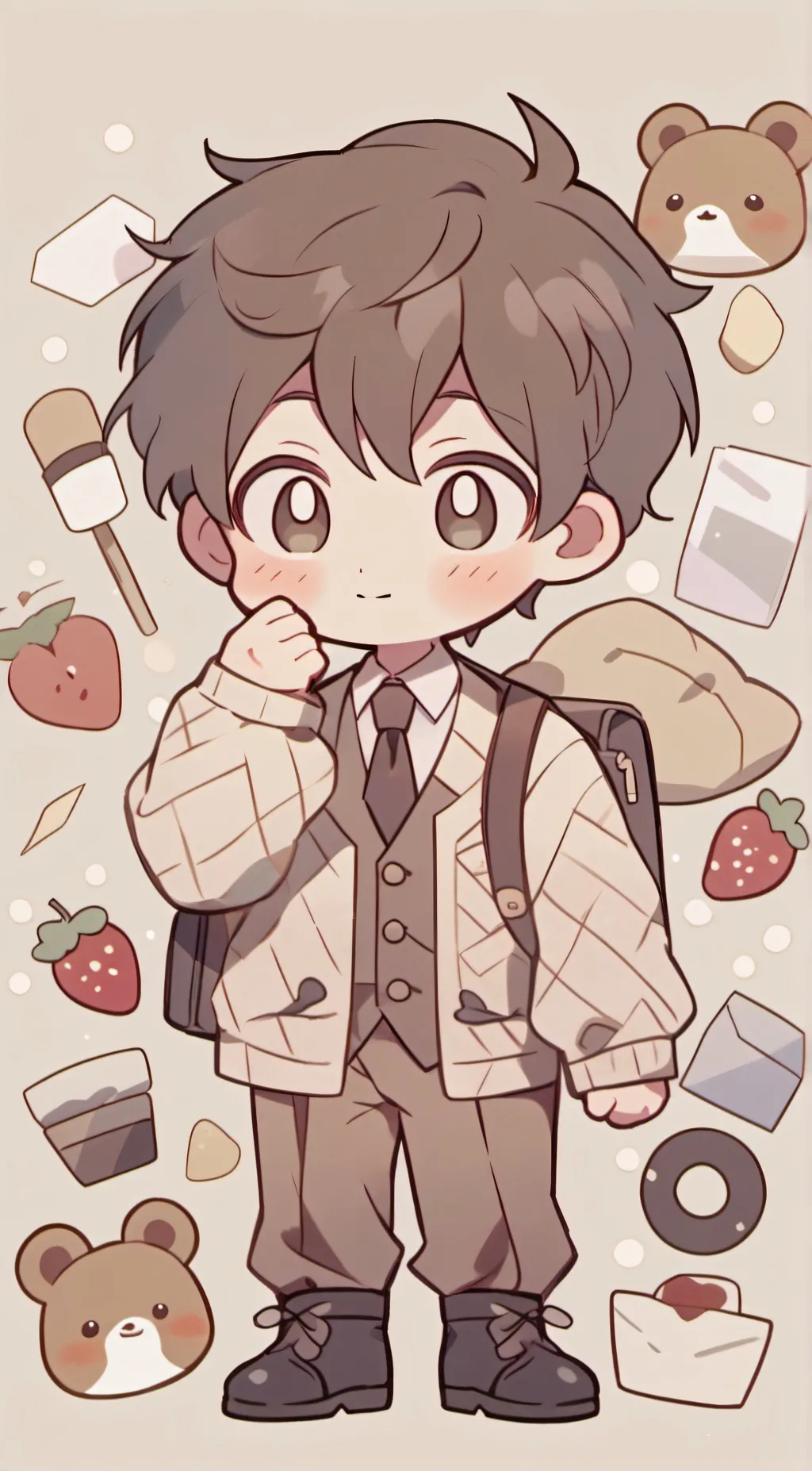 ai character: sunny background