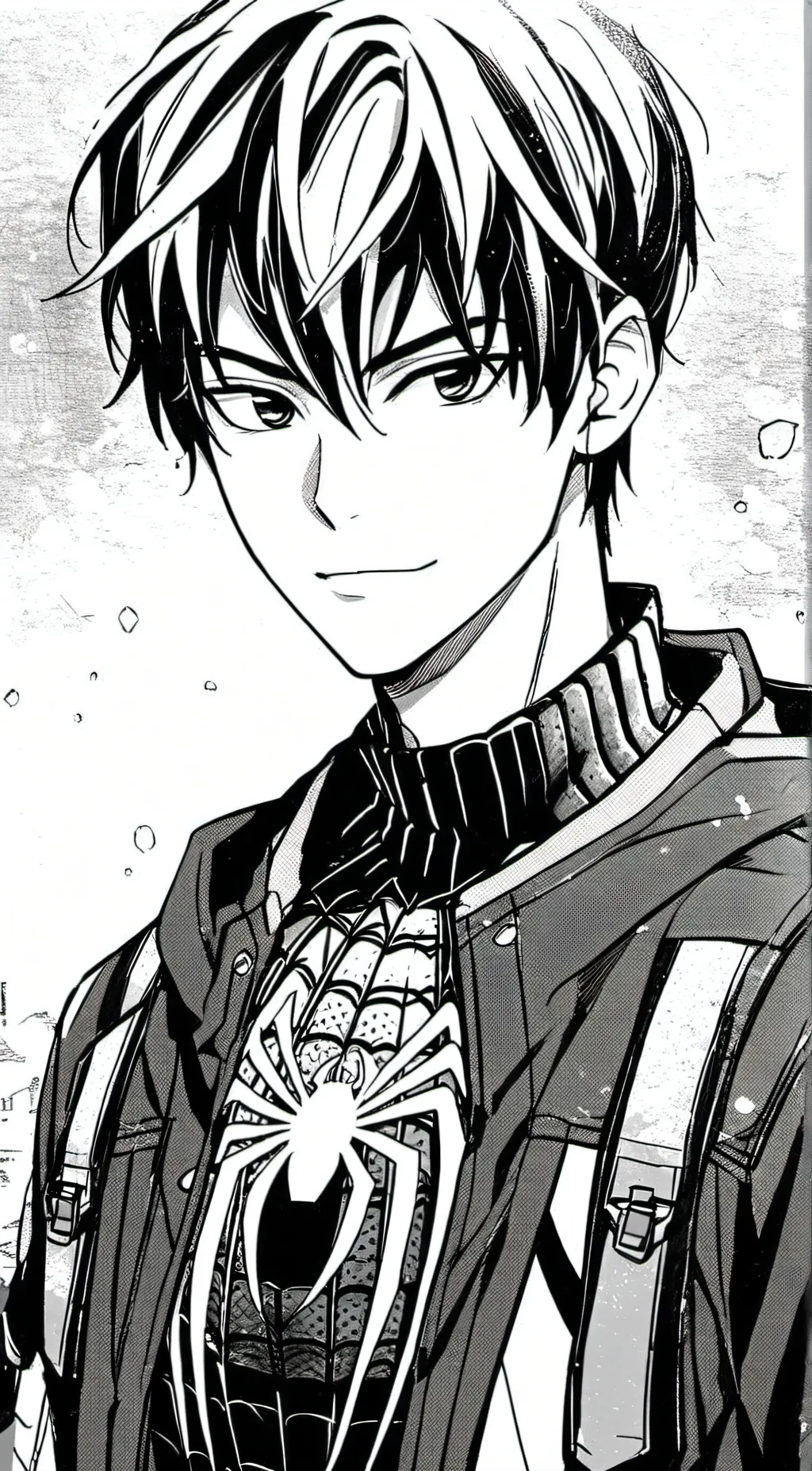 ai character: mountainDwe spider background