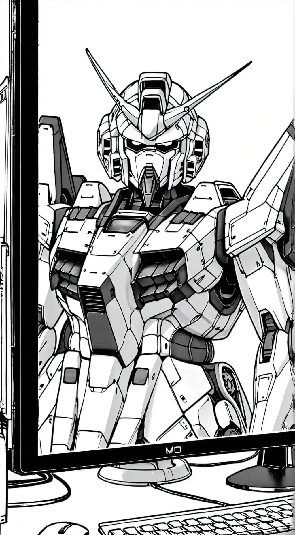 ai character: titan pc man background