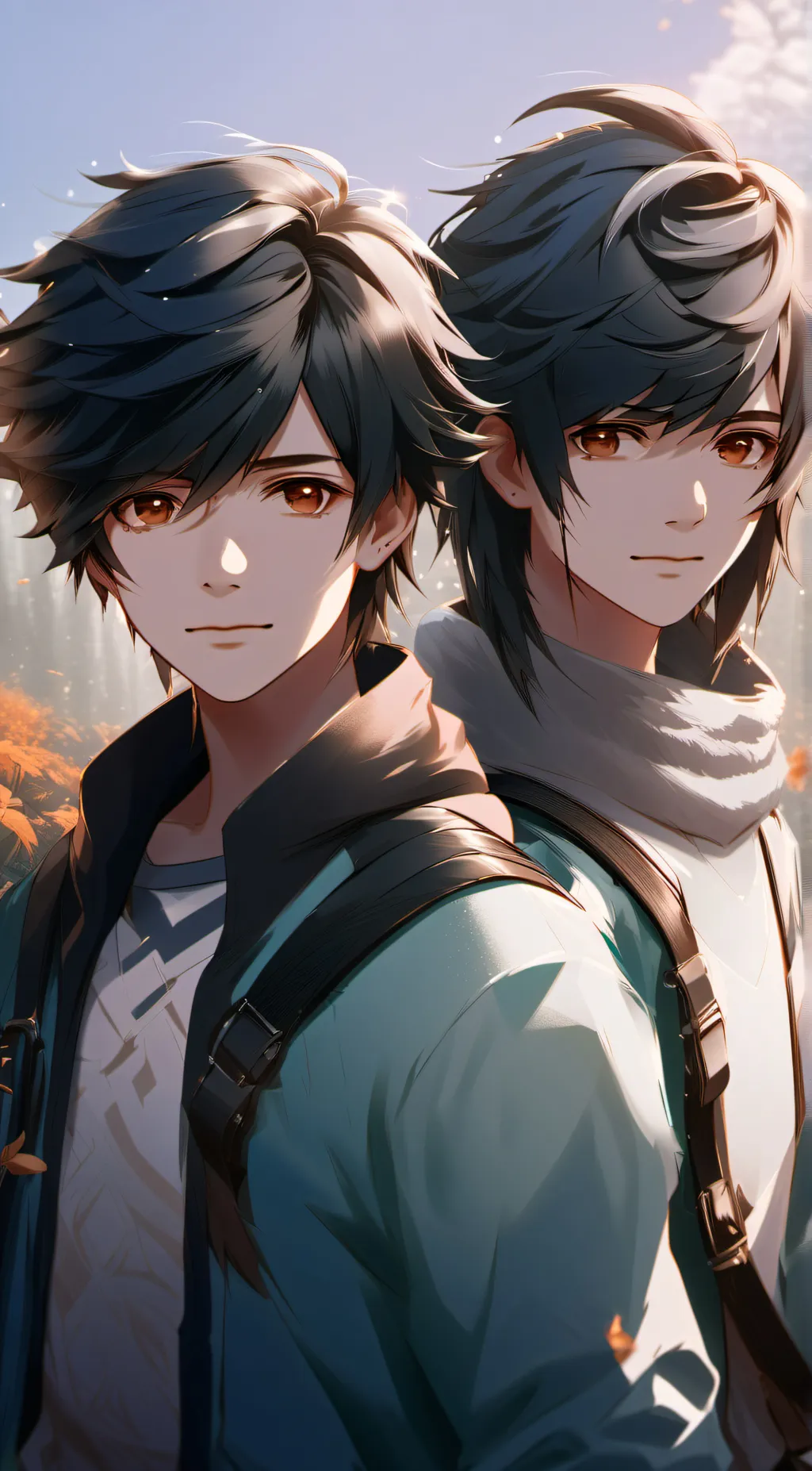 ai character: John and Brandon background