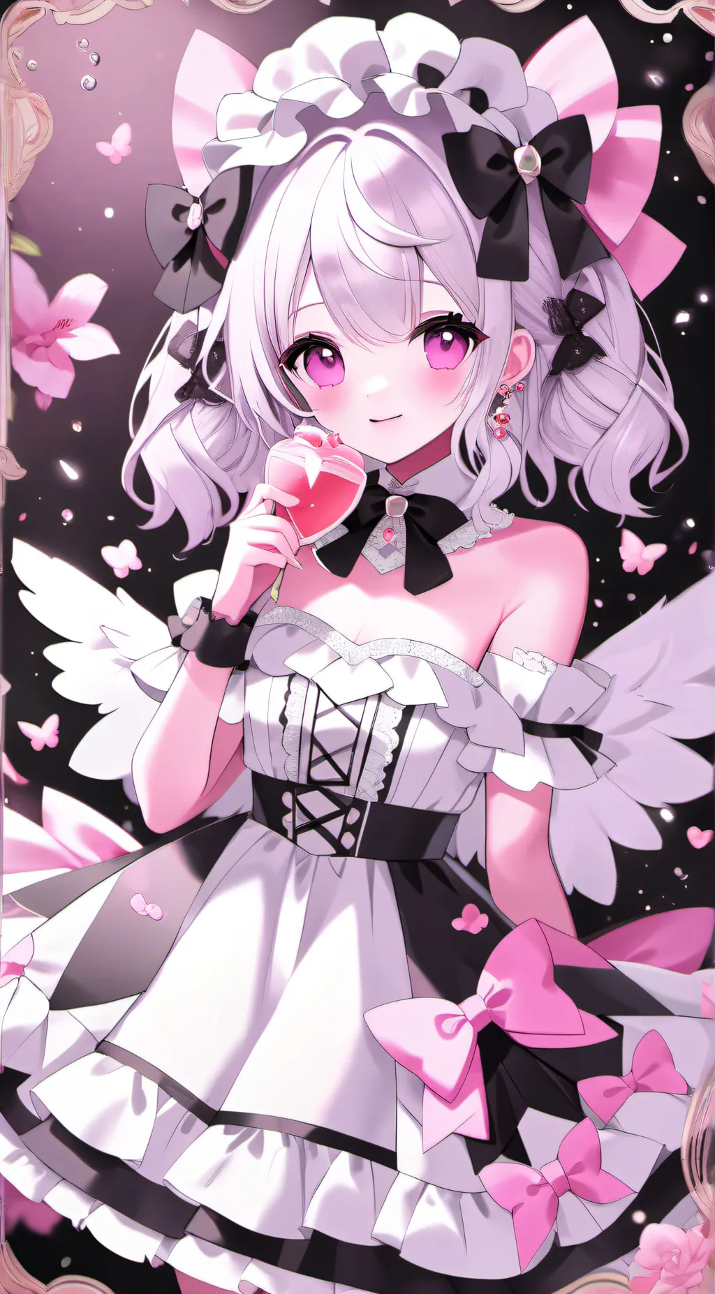 ai character: Cute background