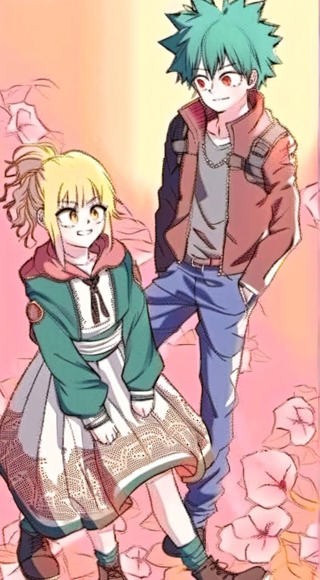 ai character: Toga background