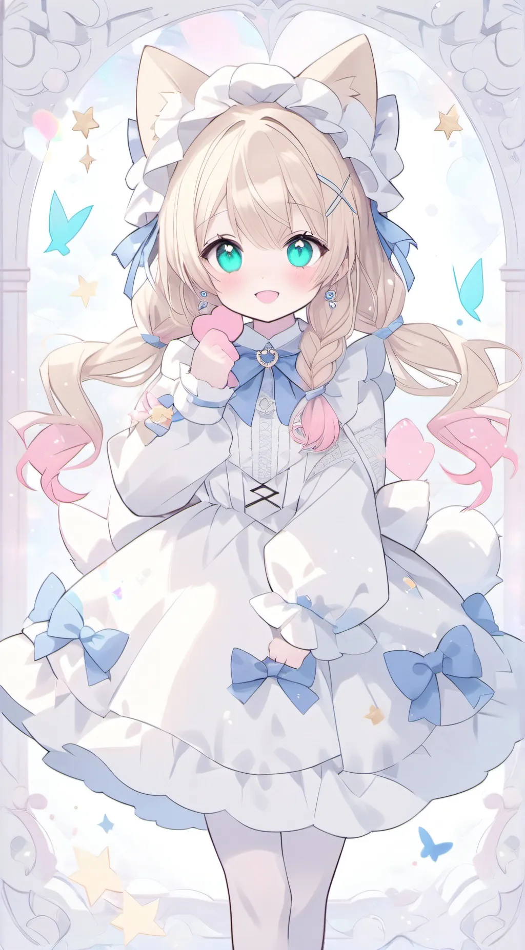 ai character: Luffy background