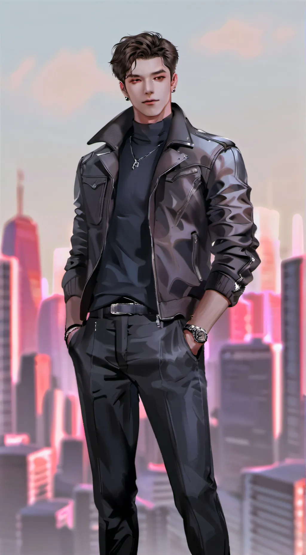 ai character: Tyler background