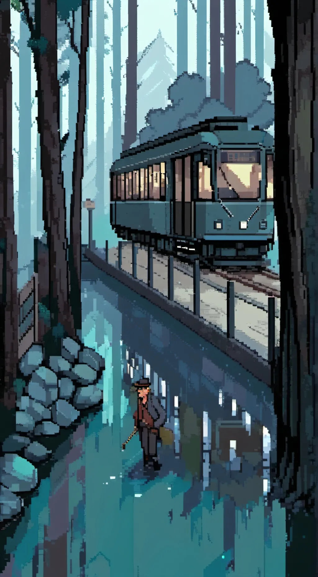 ai character: Dreamsmp background