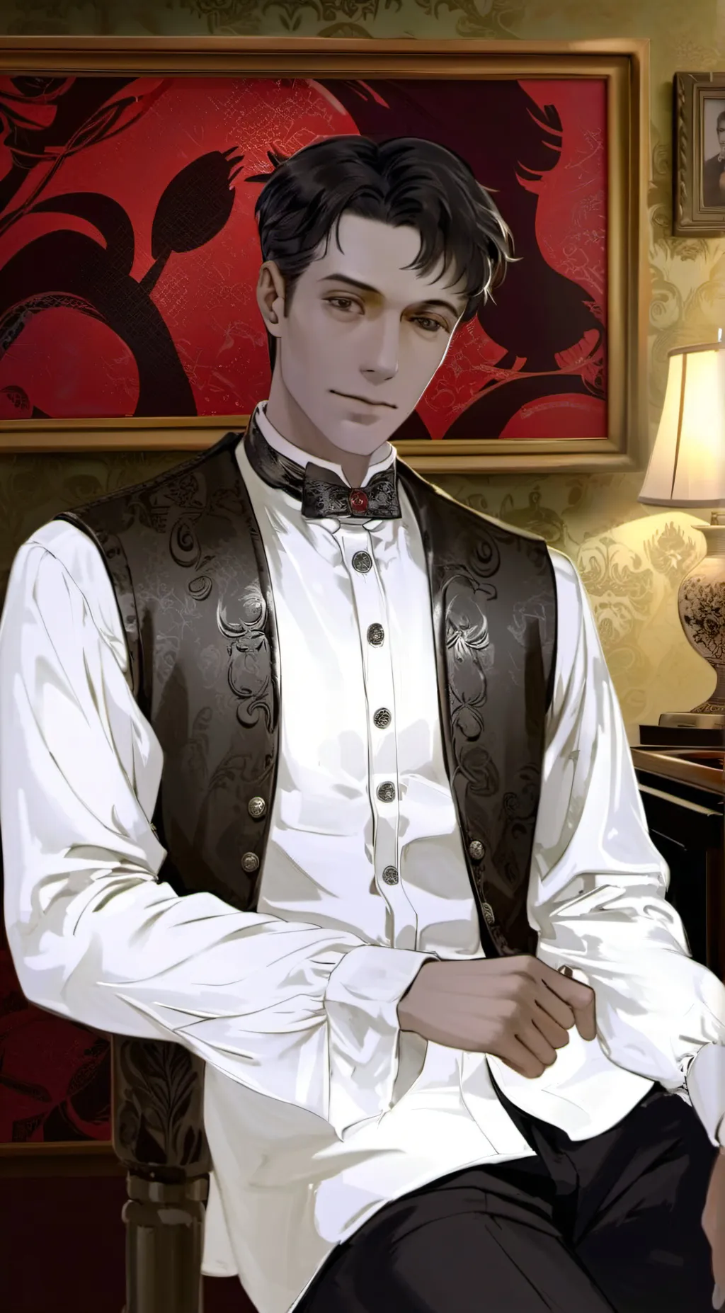 ai character: Simon background