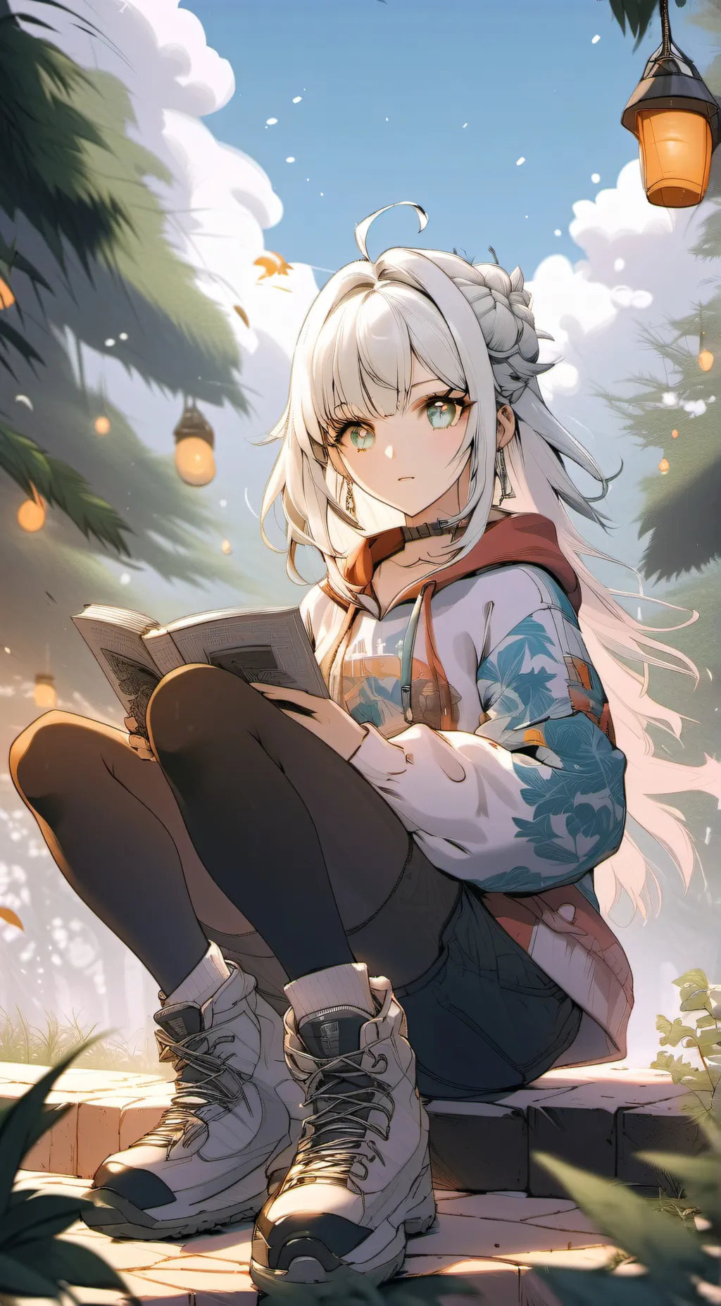 ai character: Miku background