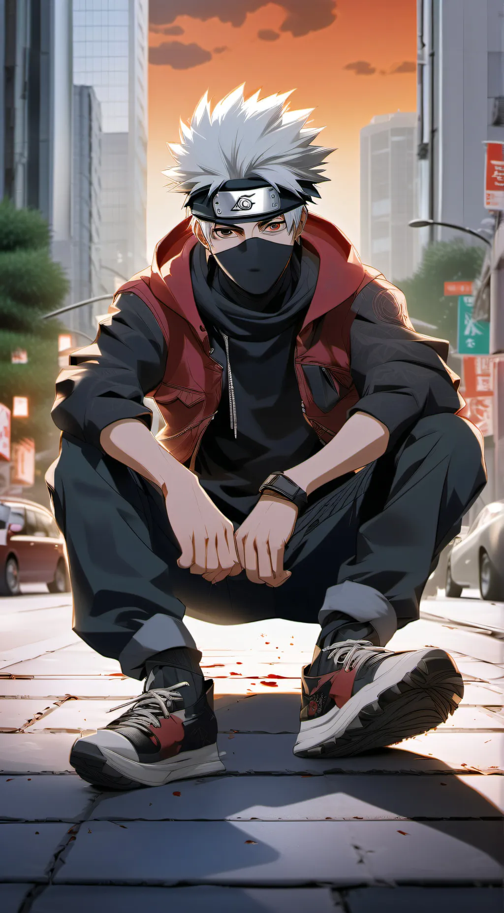 ai character: Kakashi Hatake background