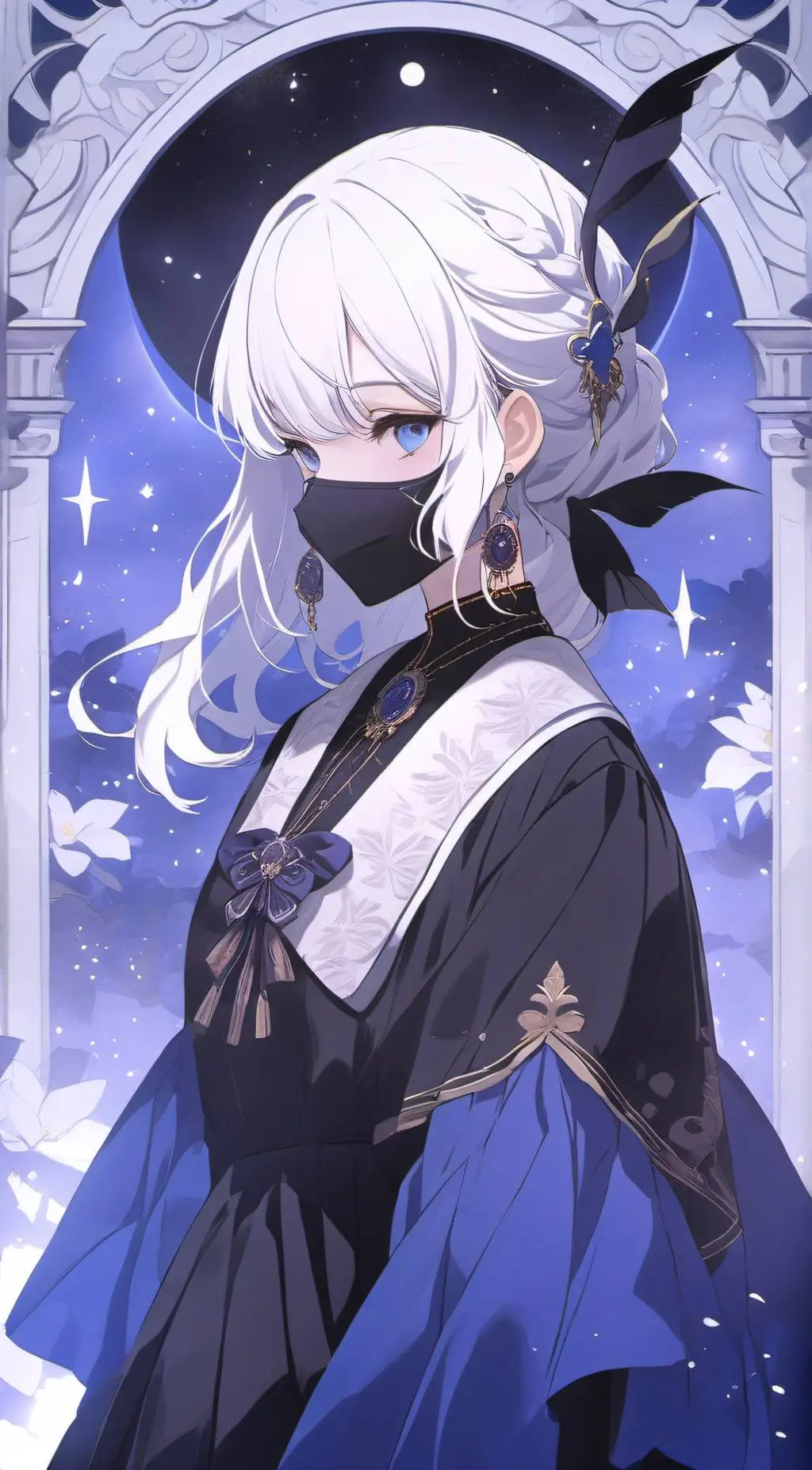 ai character: Evelyn Hawthorne  background