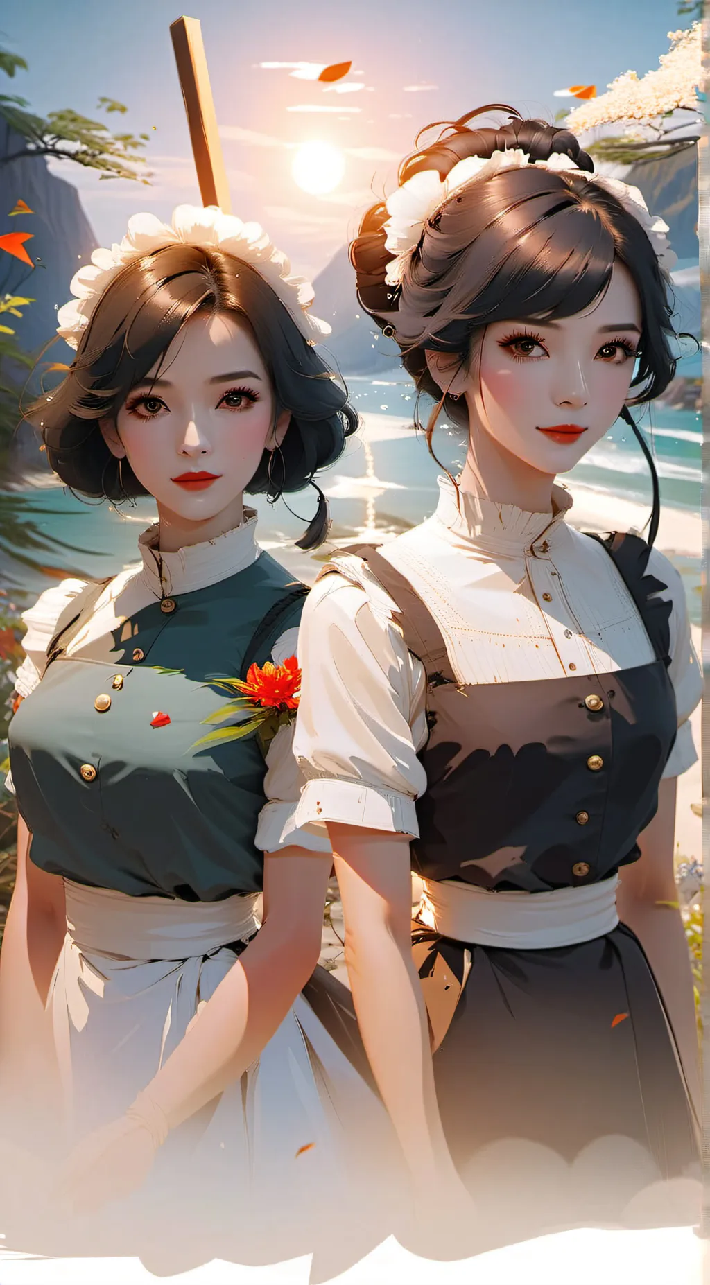 ai character: hanna and annie background