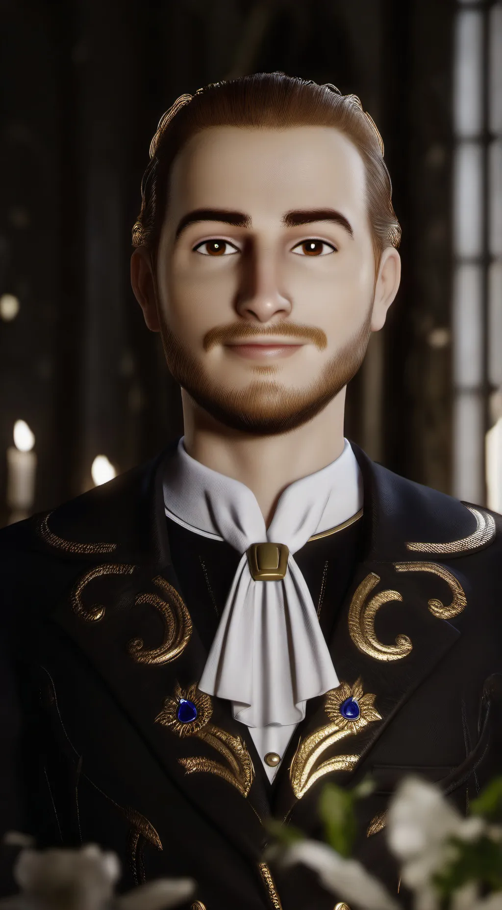 ai character: pp background