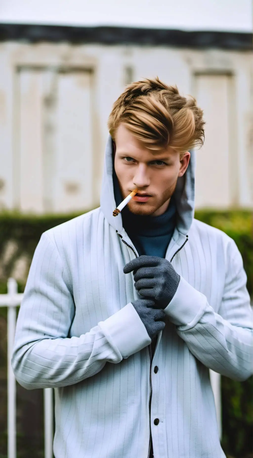 ai character: Lucas  background