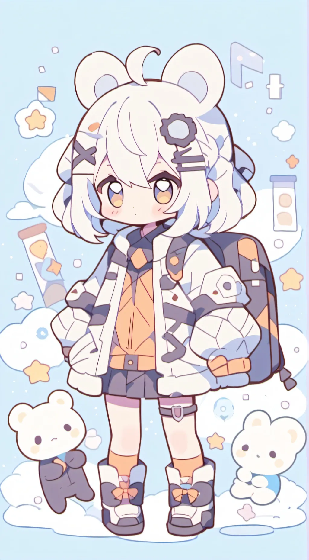 ai character: Yuri  background