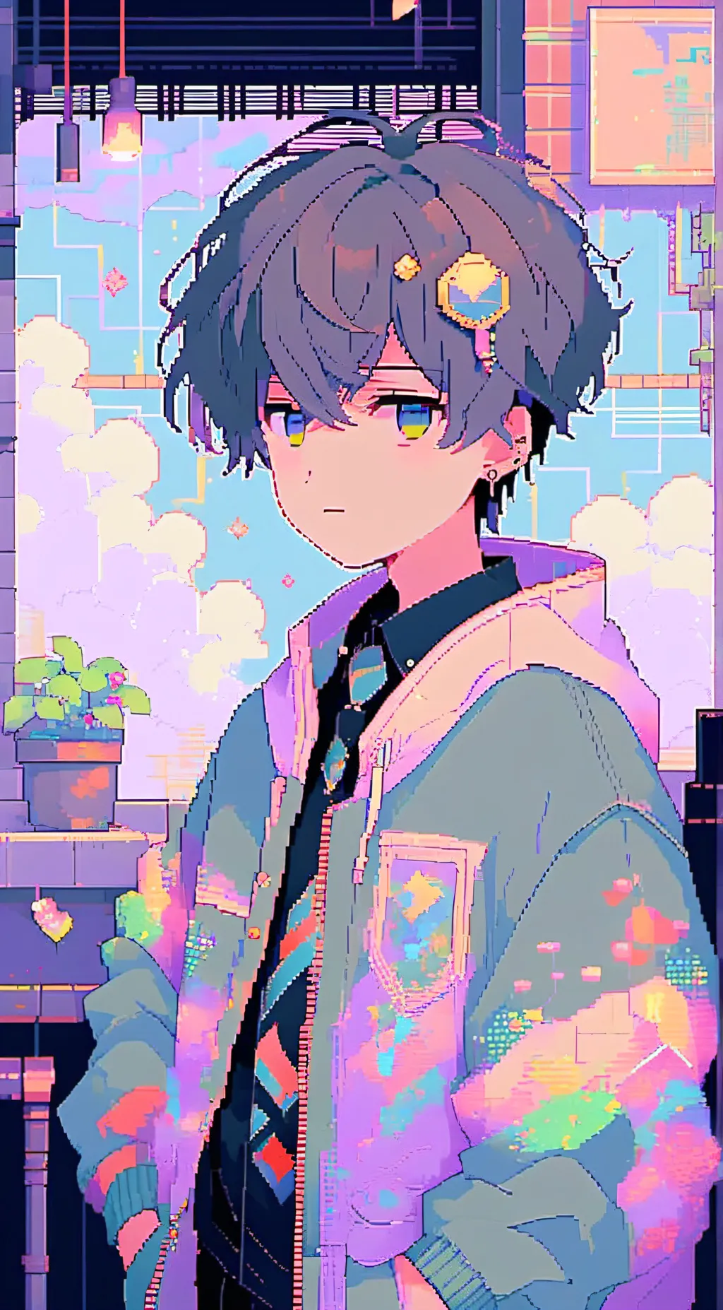 ai character: sam background