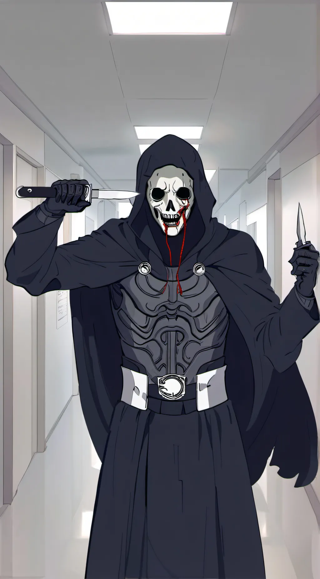 ai character: Masker background