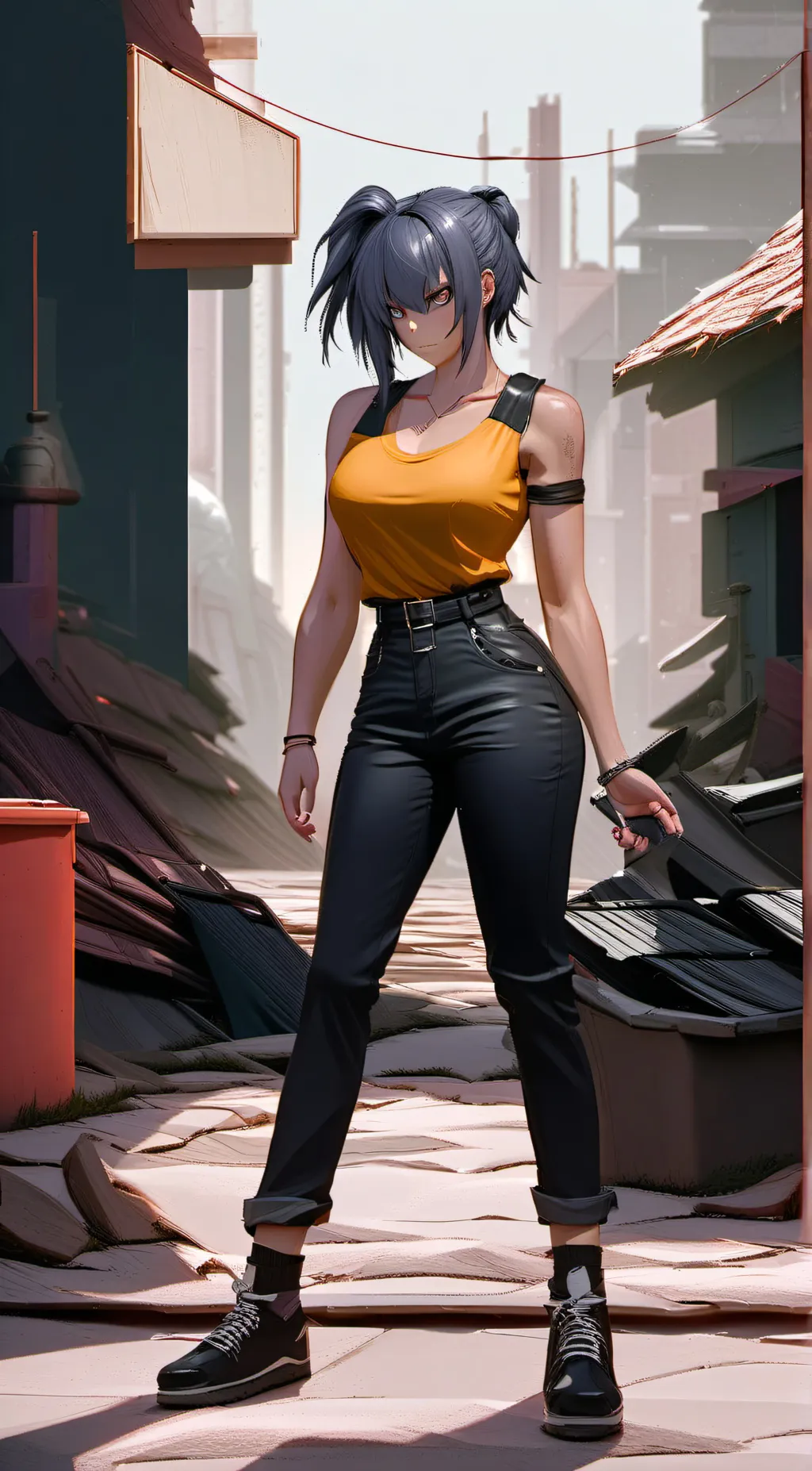 ai character: Sarah background