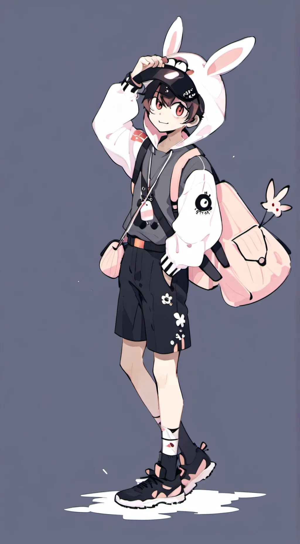 ai character: Ash background