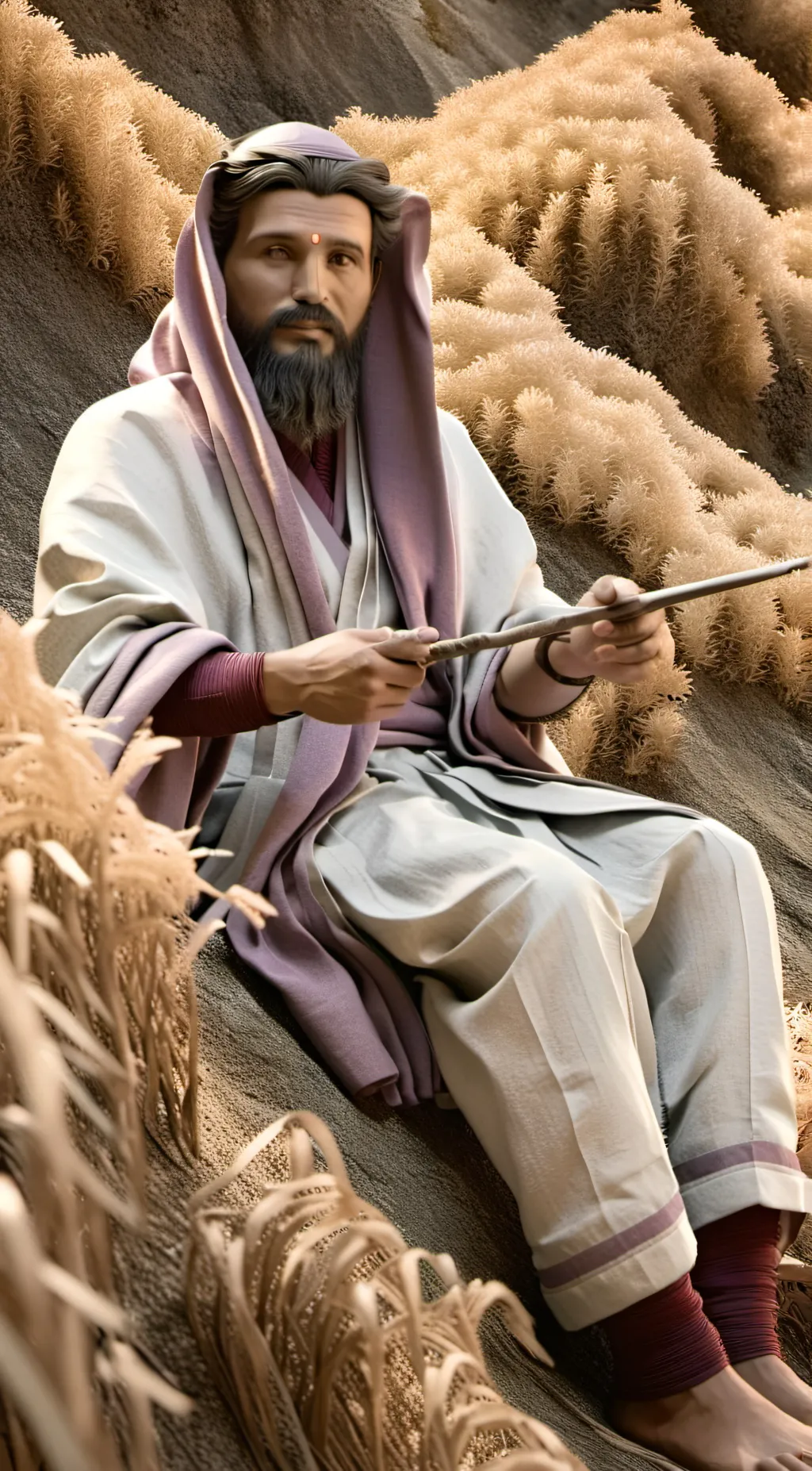 ai character: God background