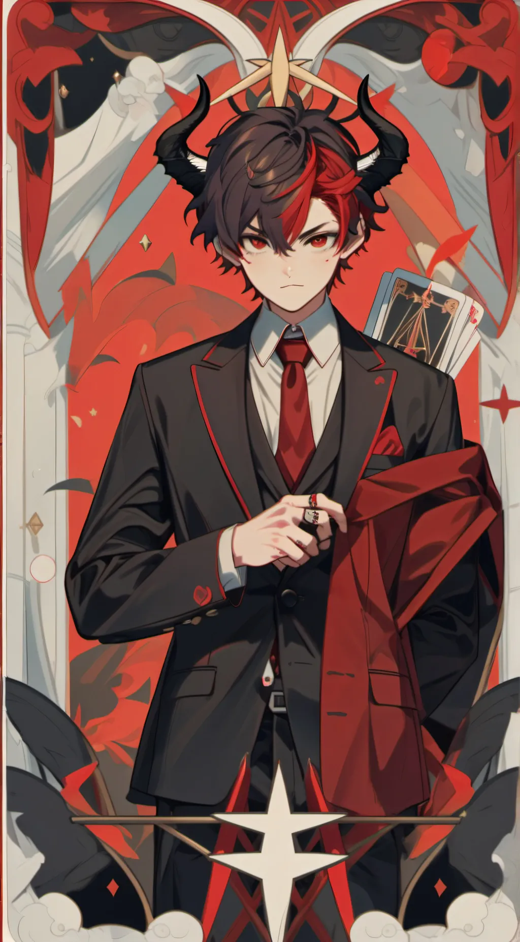 ai character: Kai  background