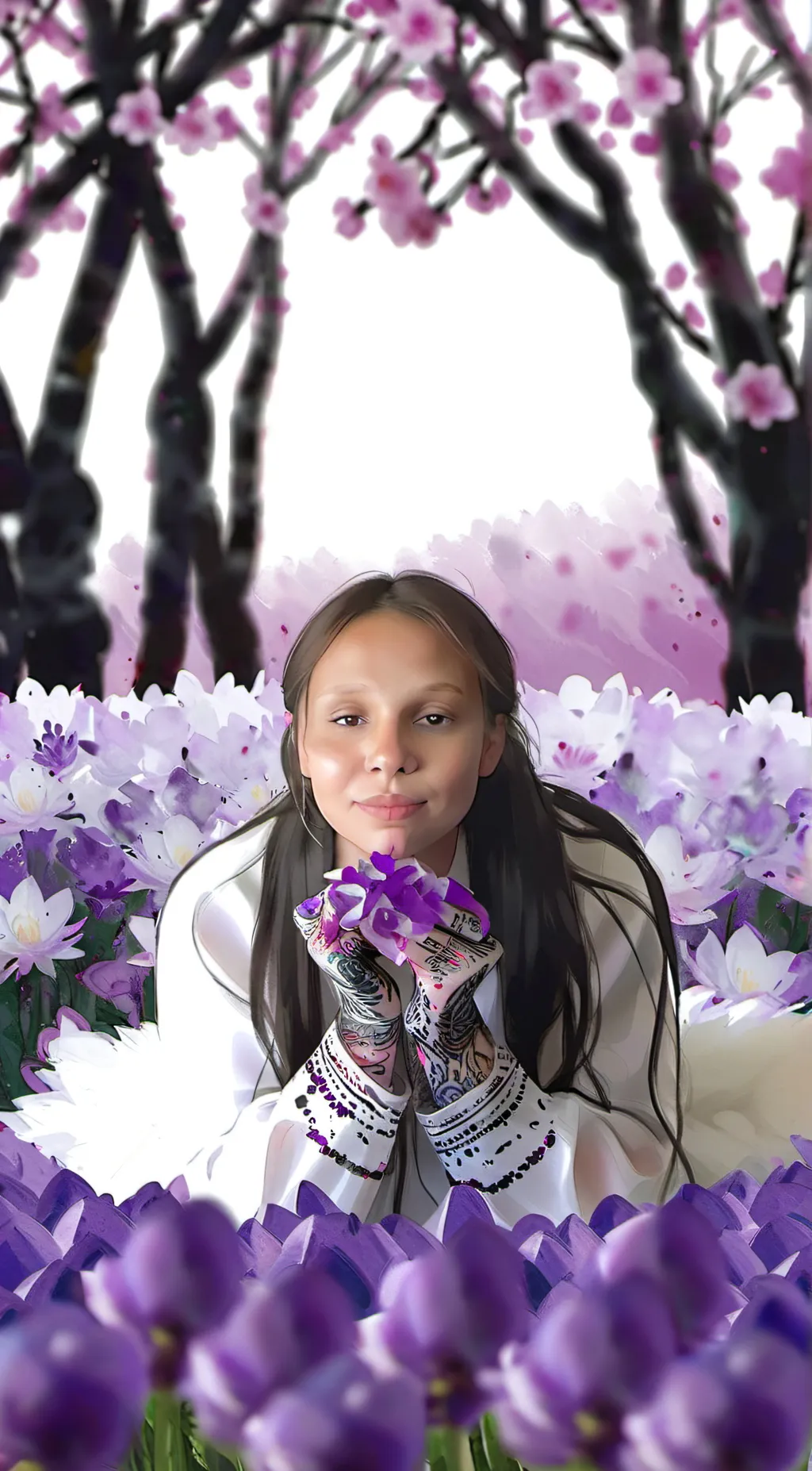 ai character: Annabelle  background