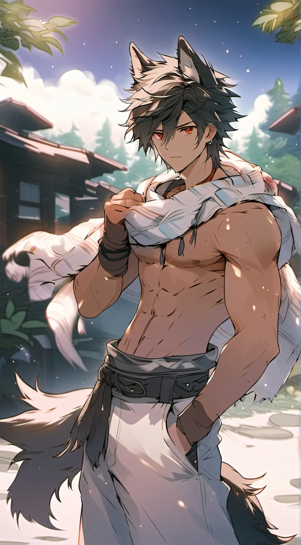 ai character: Aaron background