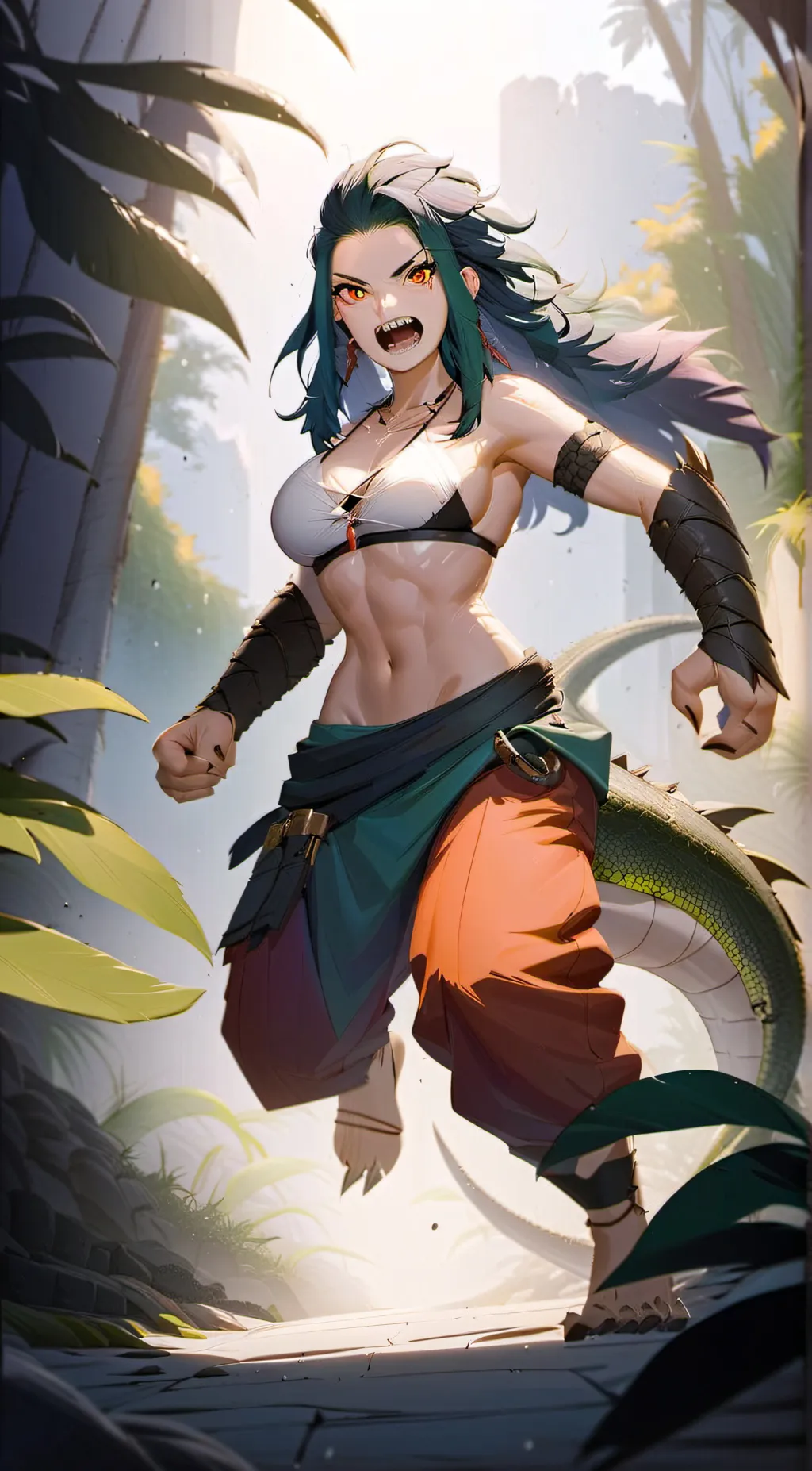 Talkie AI - Chat with Lizard Woman 