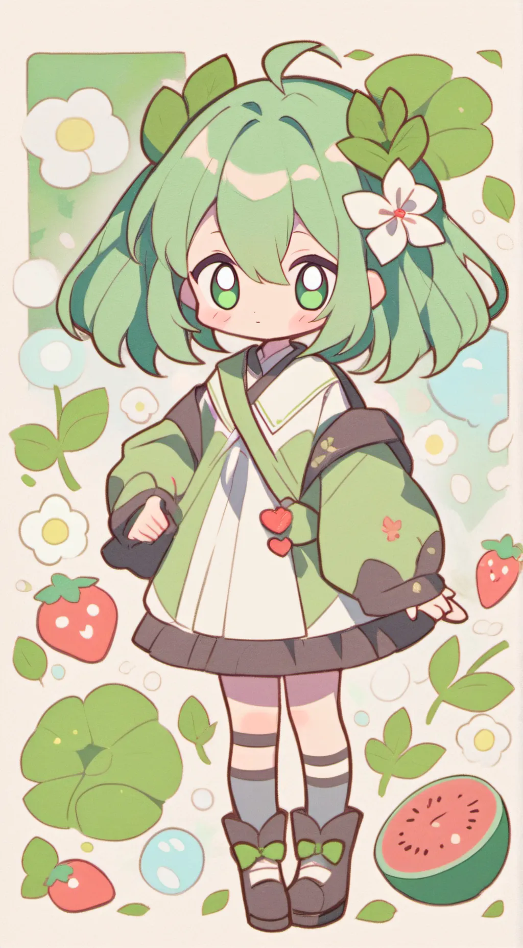 ai character: lilly background