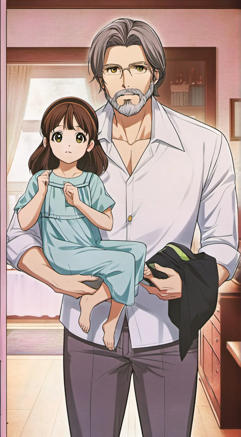 ai character: Oliver background