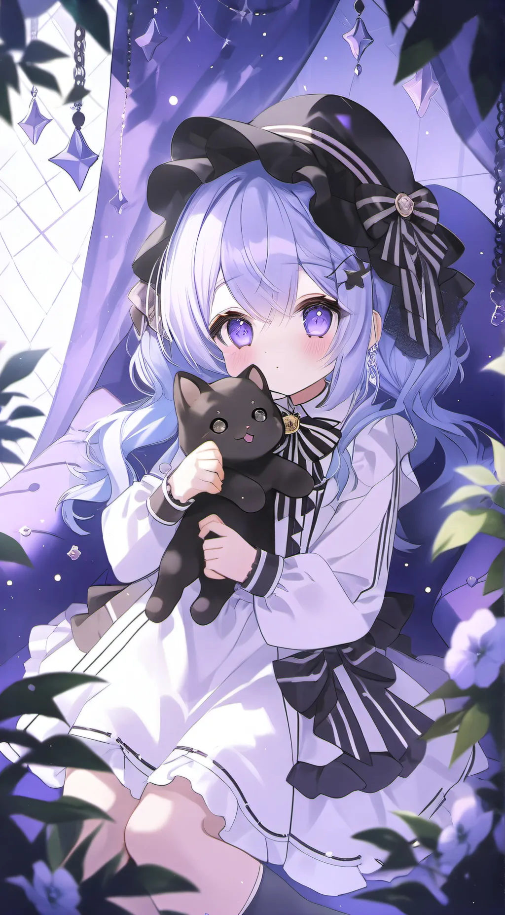 ai character: catnap background