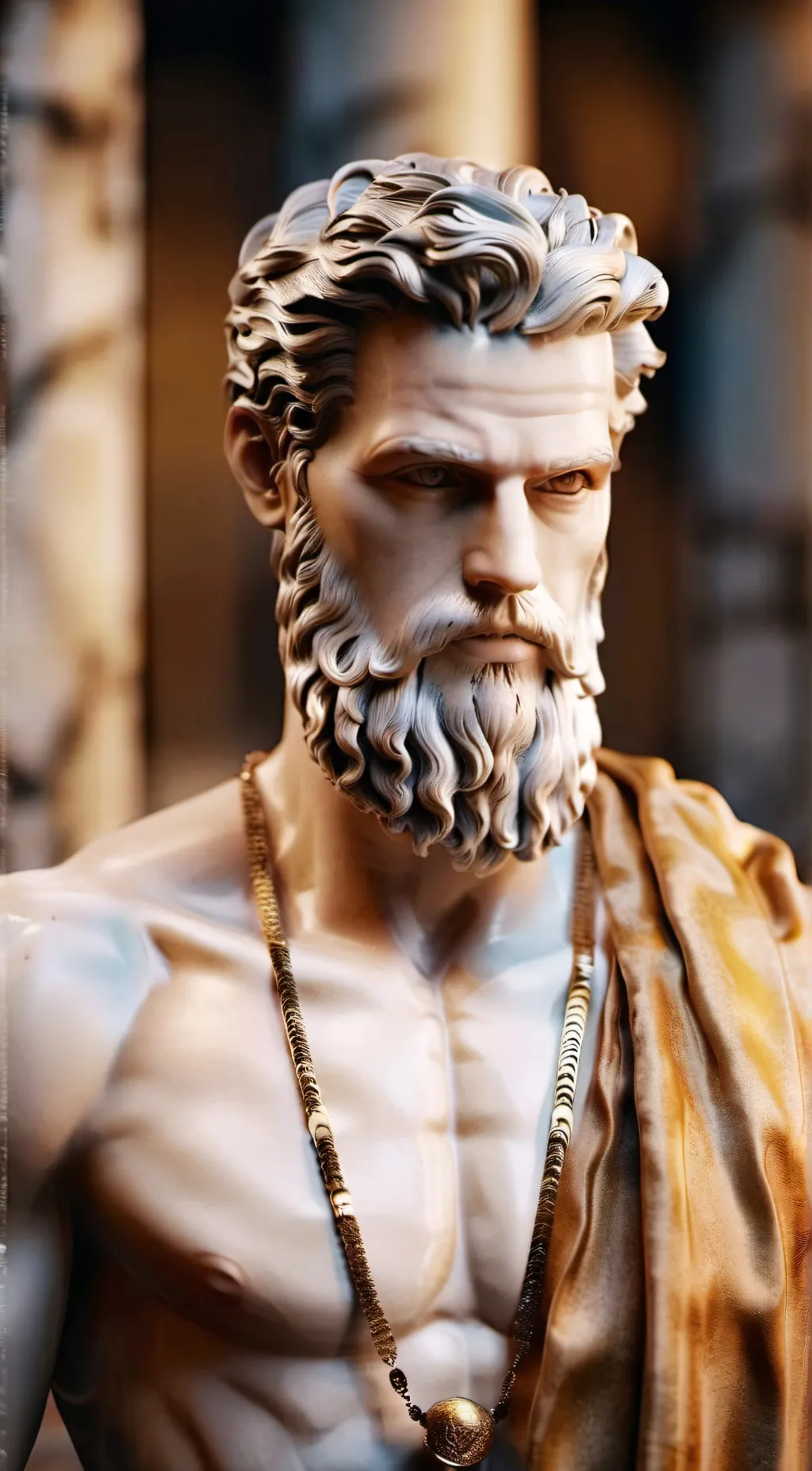 ai character: Zues background