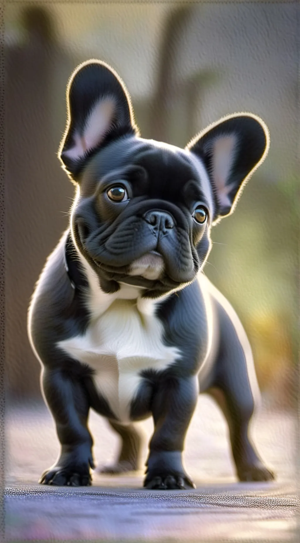 ai character: My puppy  background