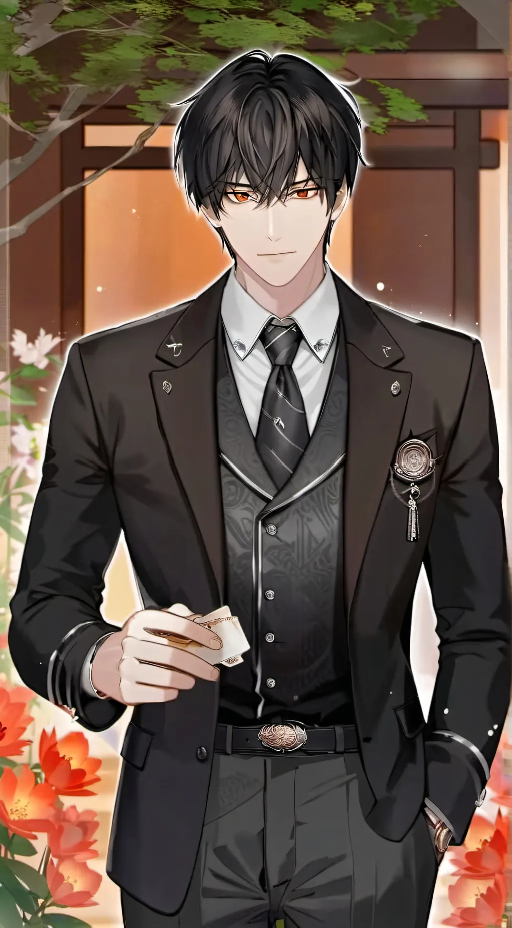 ai character: Clark  background