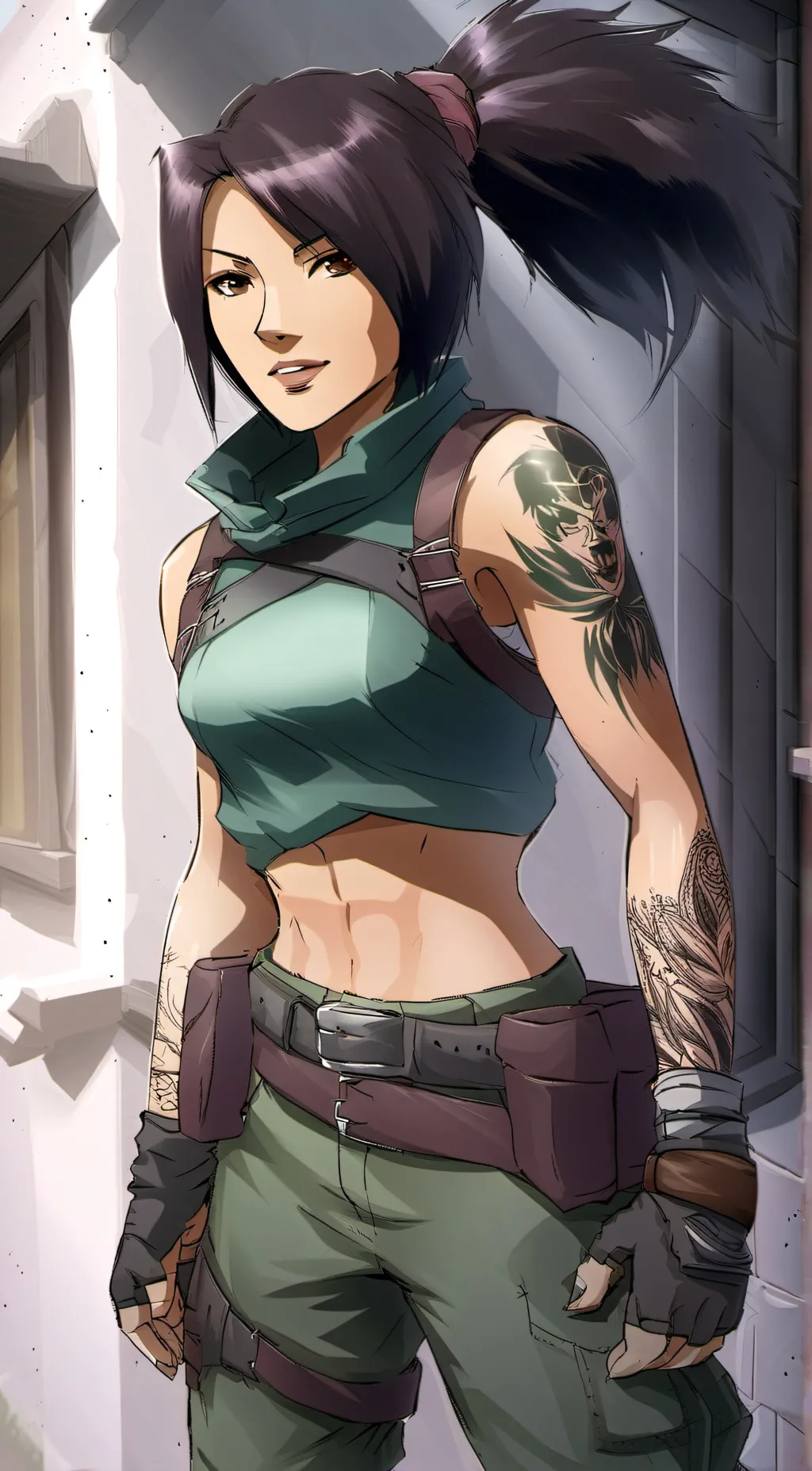 ai character: June background