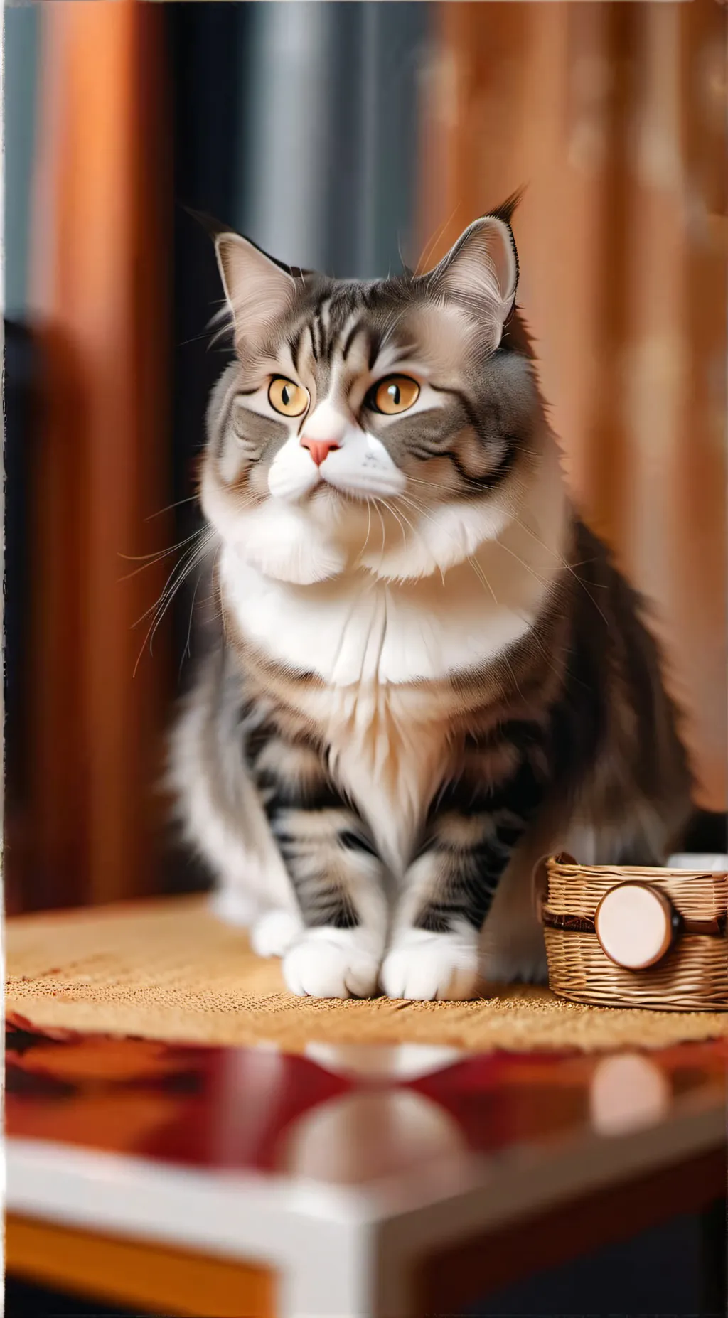 ai character: Luna  background