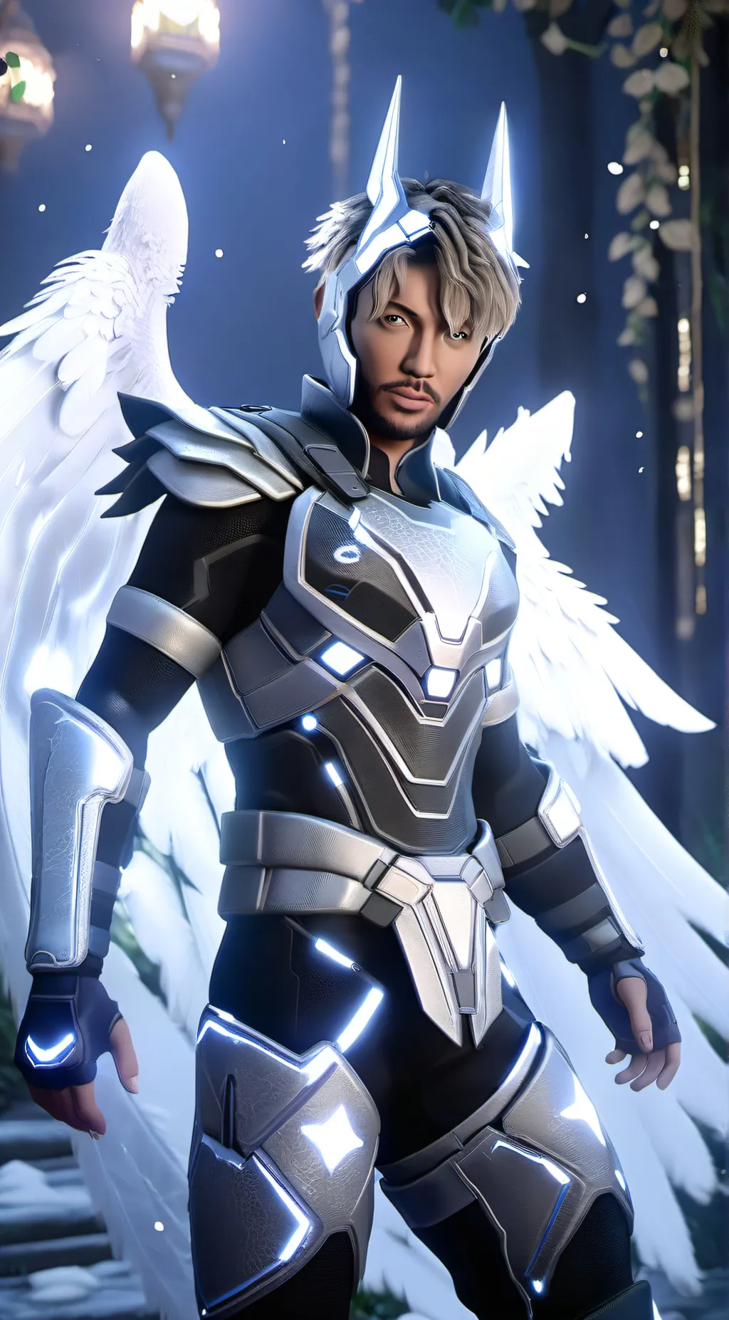 ai character: Juice WRLD background