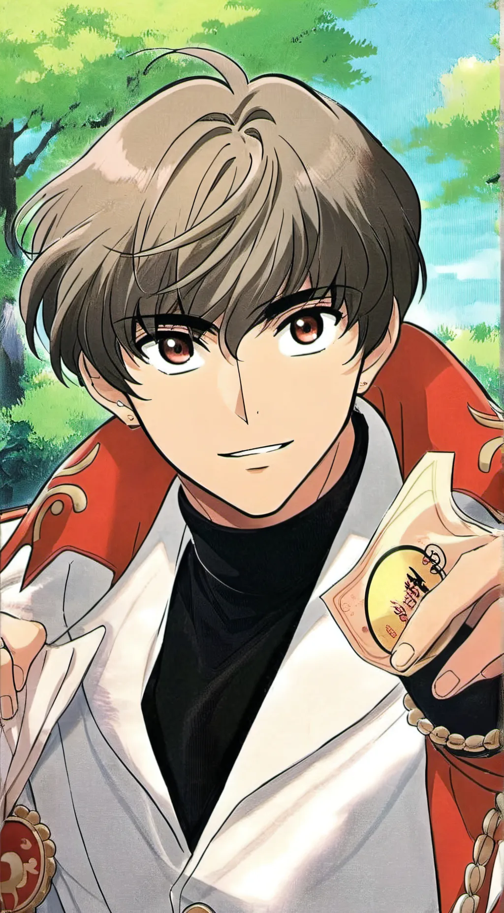 ai character: Savage background