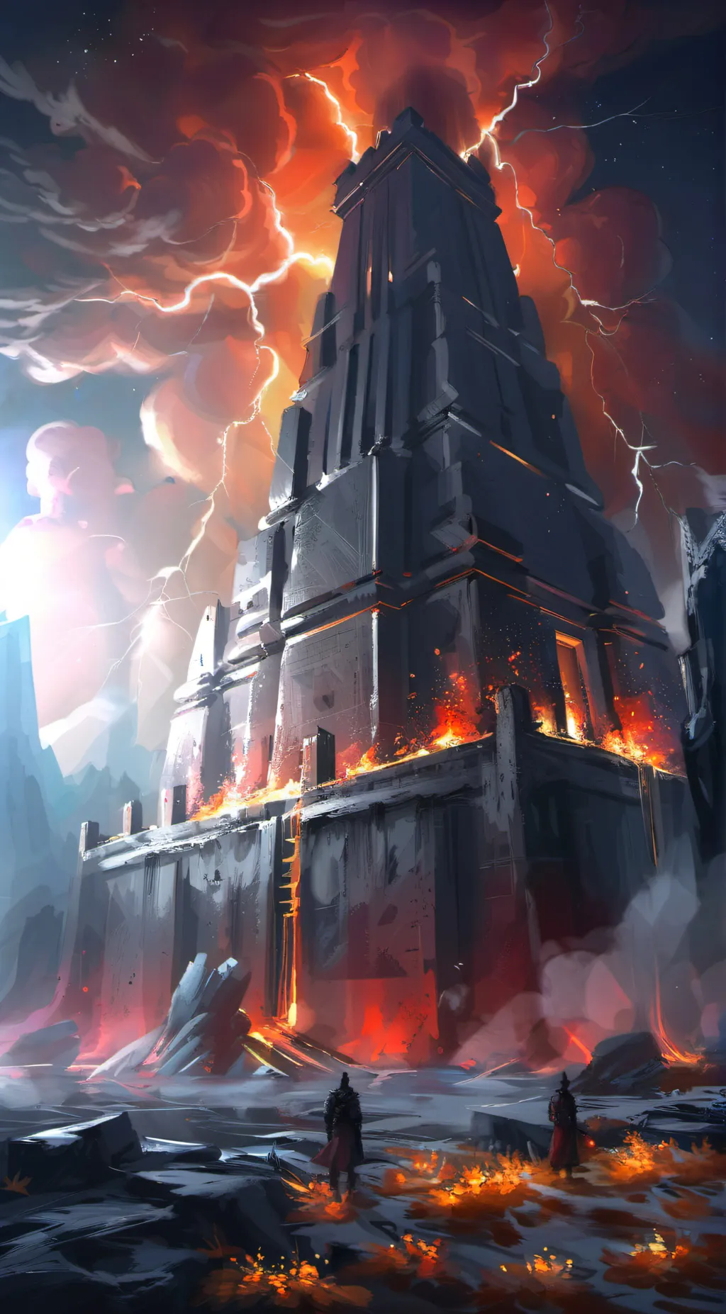 ai character: Hell background