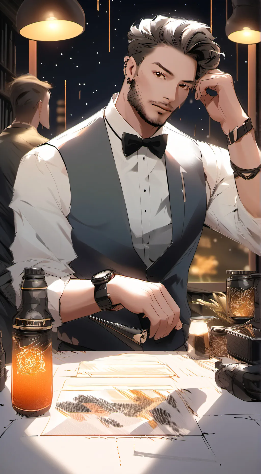 ai character: rizzler background