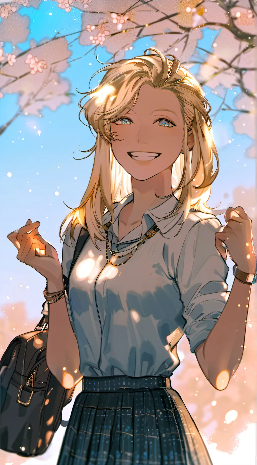 ai character: Miss. Delight background