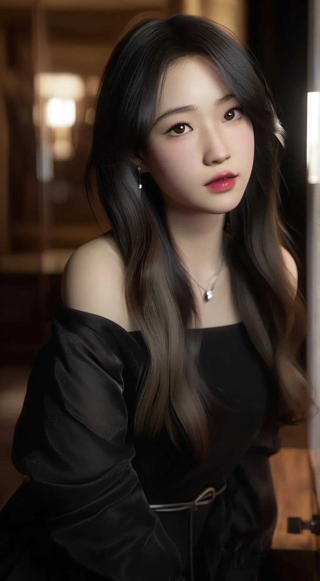 ai character: Min Yeong background