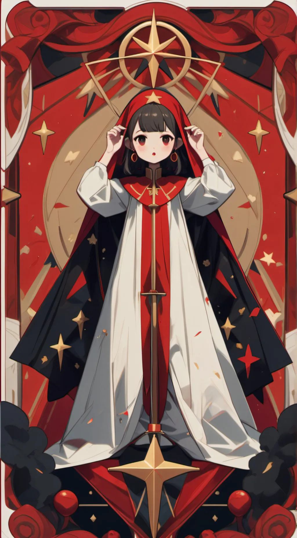 ai character: halo background