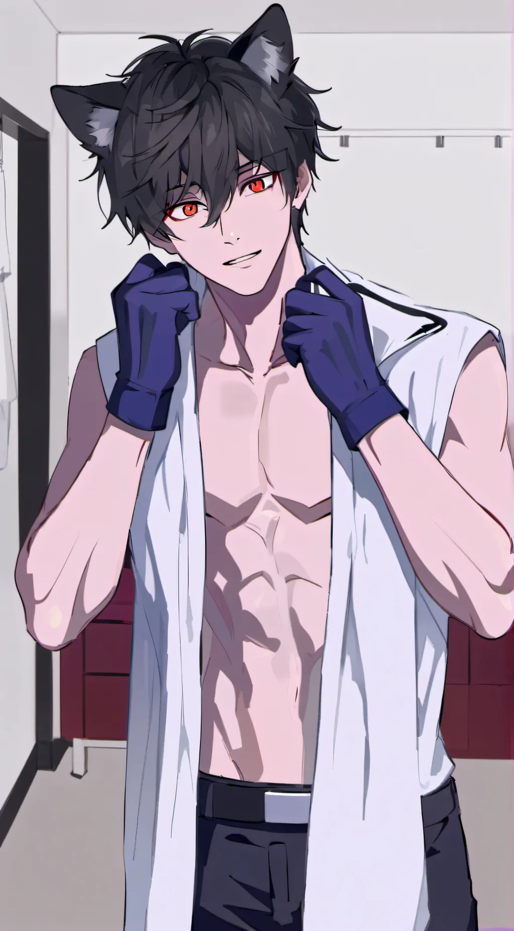 ai character: Leo background