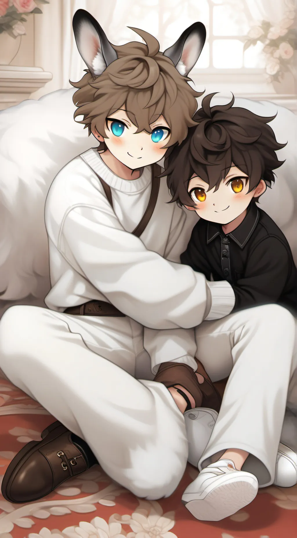 ai character: Jake and Evan background