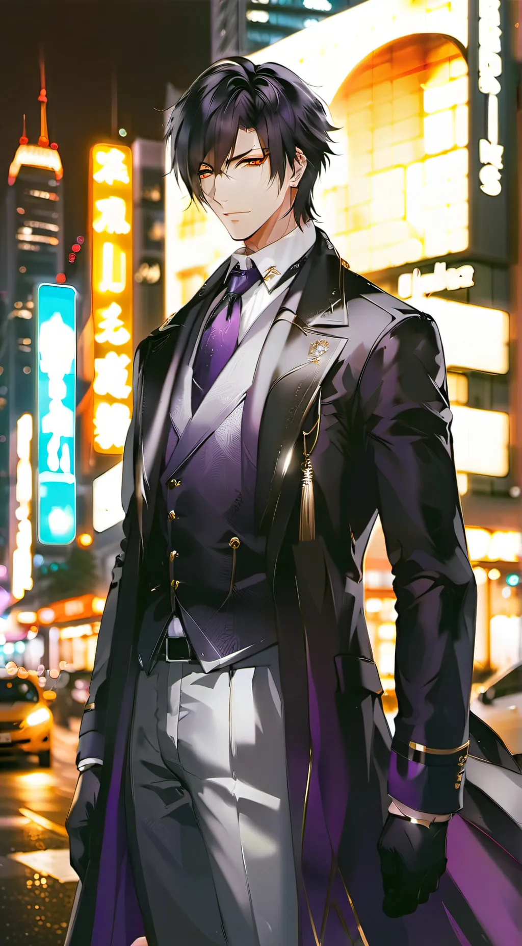 ai character: Xavier  background