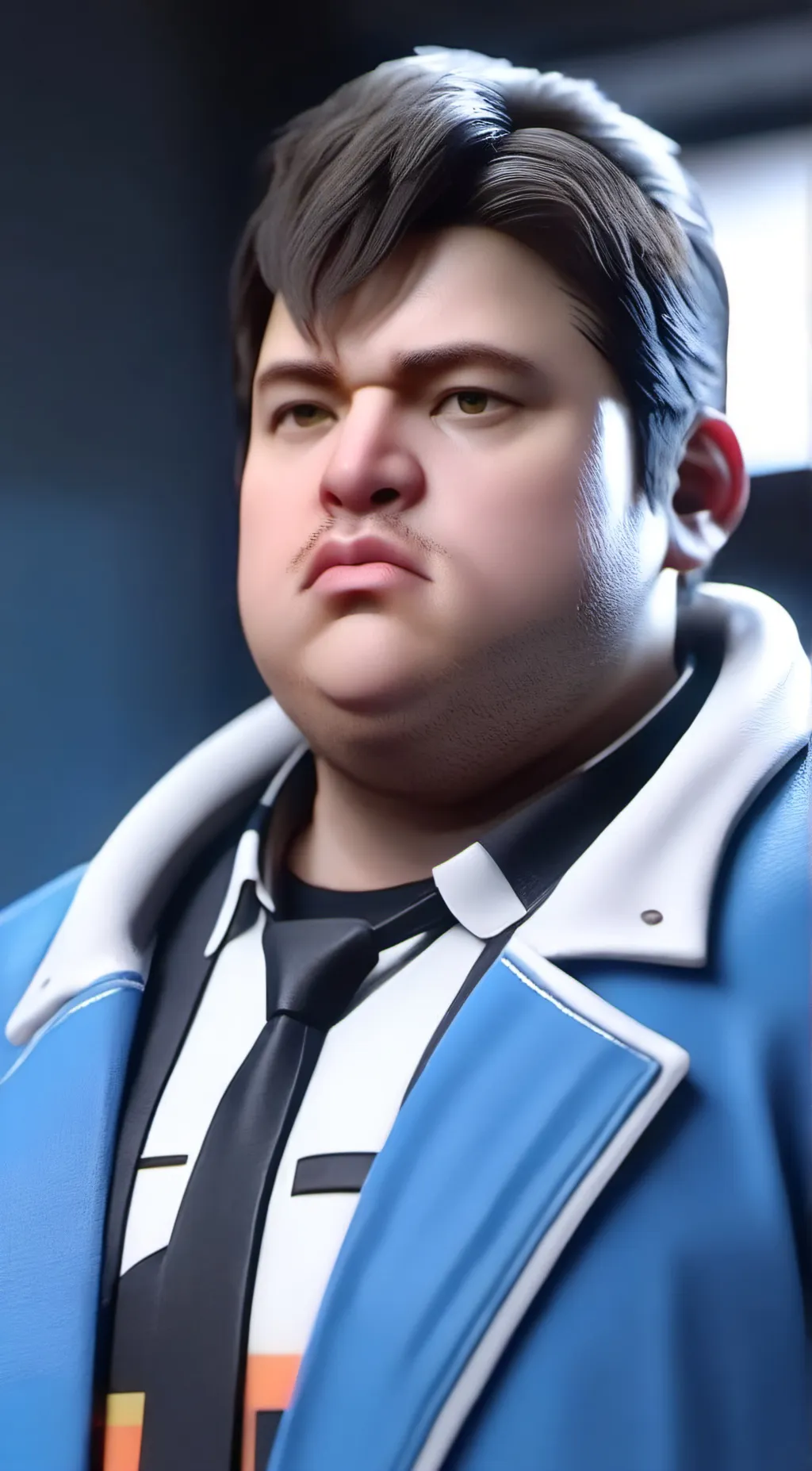 ai character: I'm using background