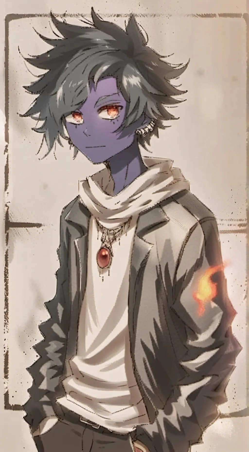 ai character: Darson  background