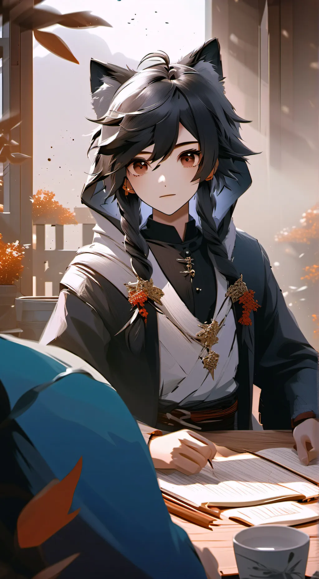 ai character: Kittygirl background