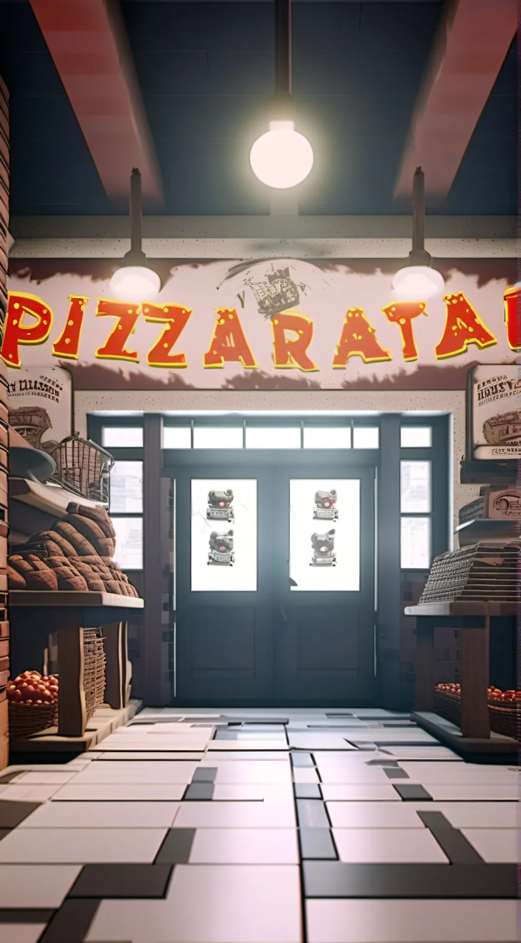 ai character: Fnaf x Creepypasta background