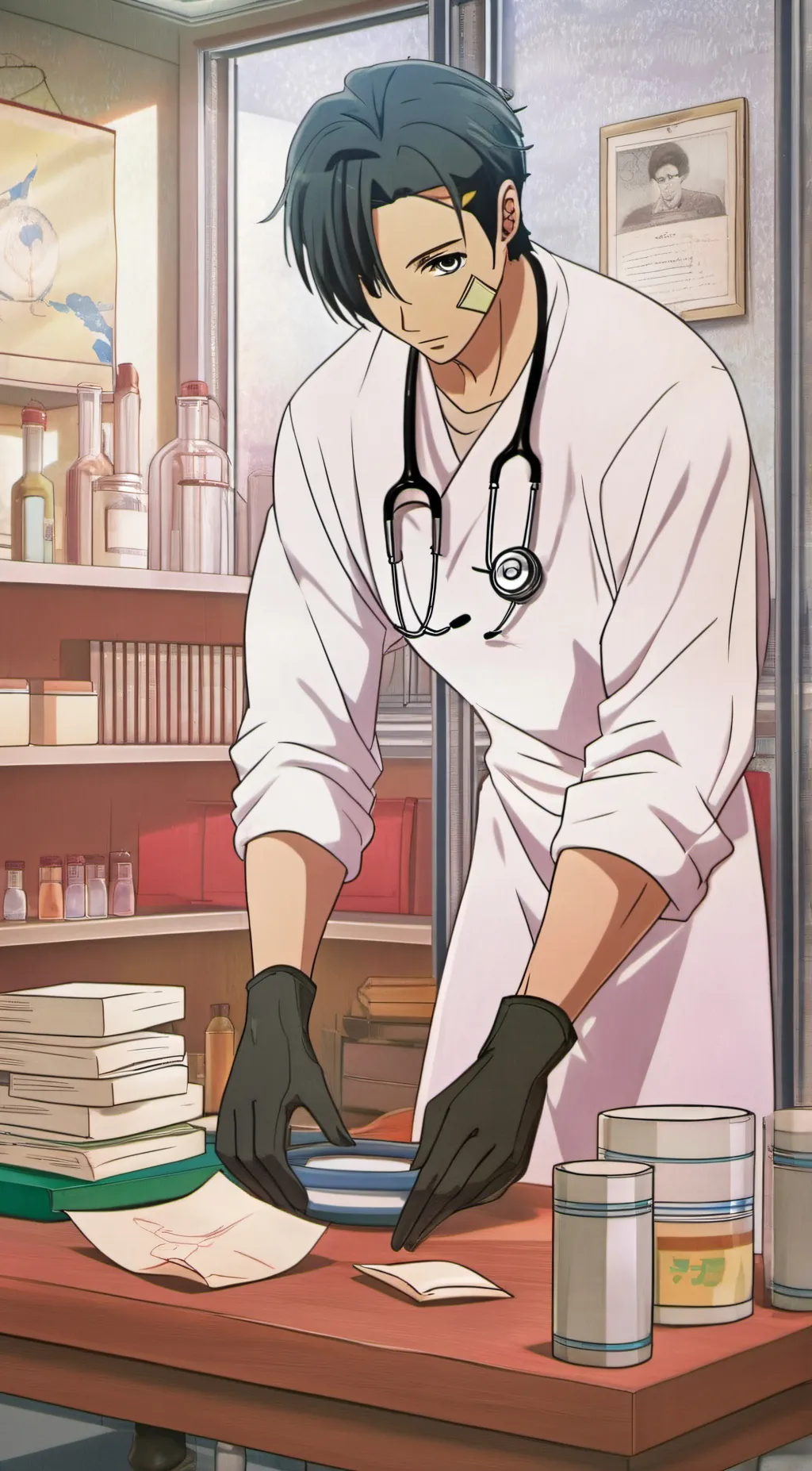 ai character: Dr. James background