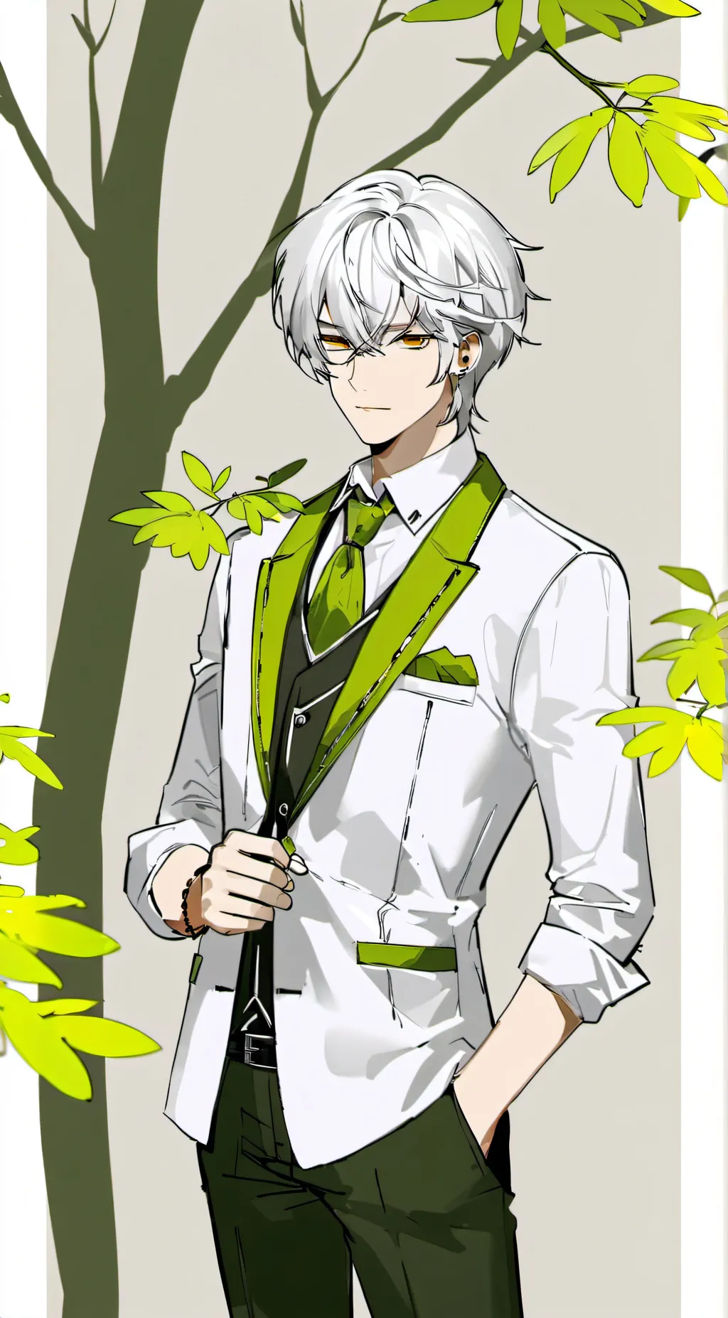 ai character: Evan background